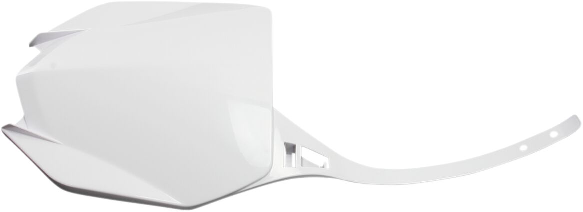 FRONT NUMBER PLATE YAMAHA WHITE