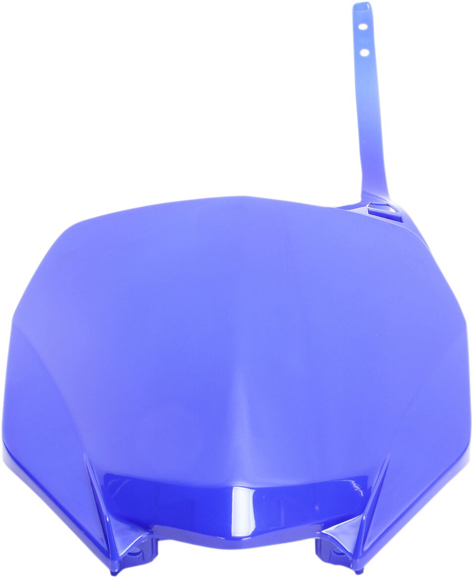 FRONT NUMBER PLATE YAMAHA BLUE