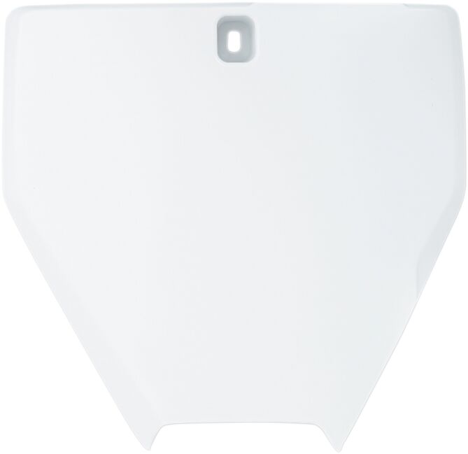 FRONT NUMBER PLATE HUSQVARNA WHITE