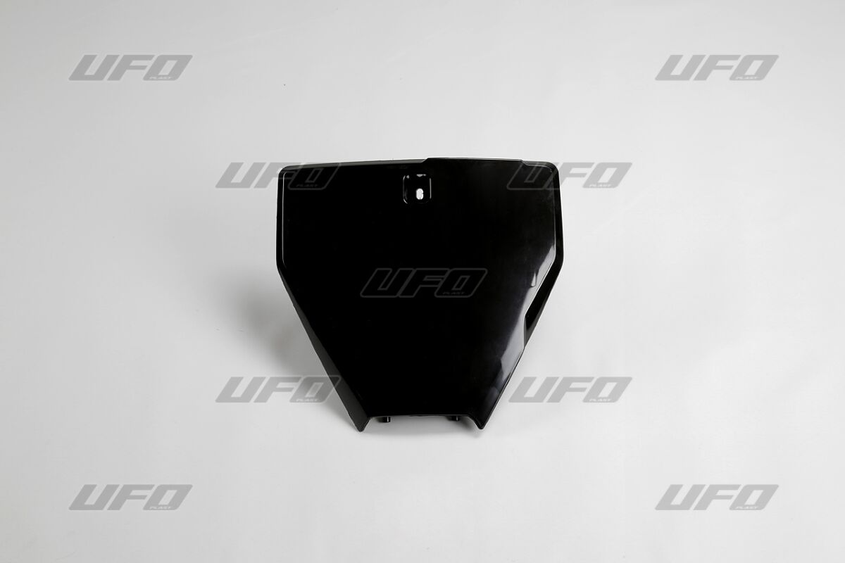FRONT NUMBER PLATE HUSQVARNA BLACK