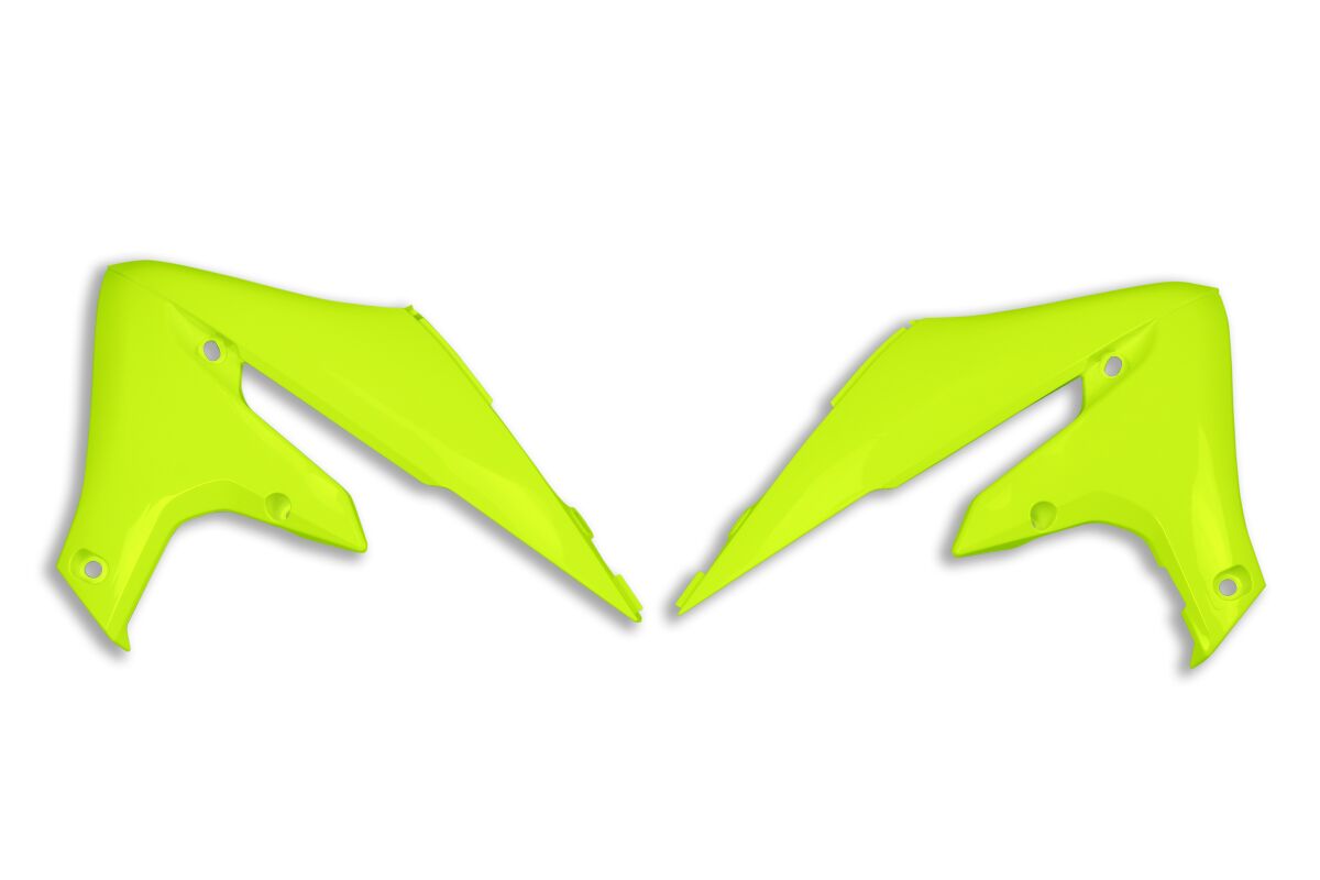 RADIATOR COVER FOR YZF450 FLUORESCENT YELLOW