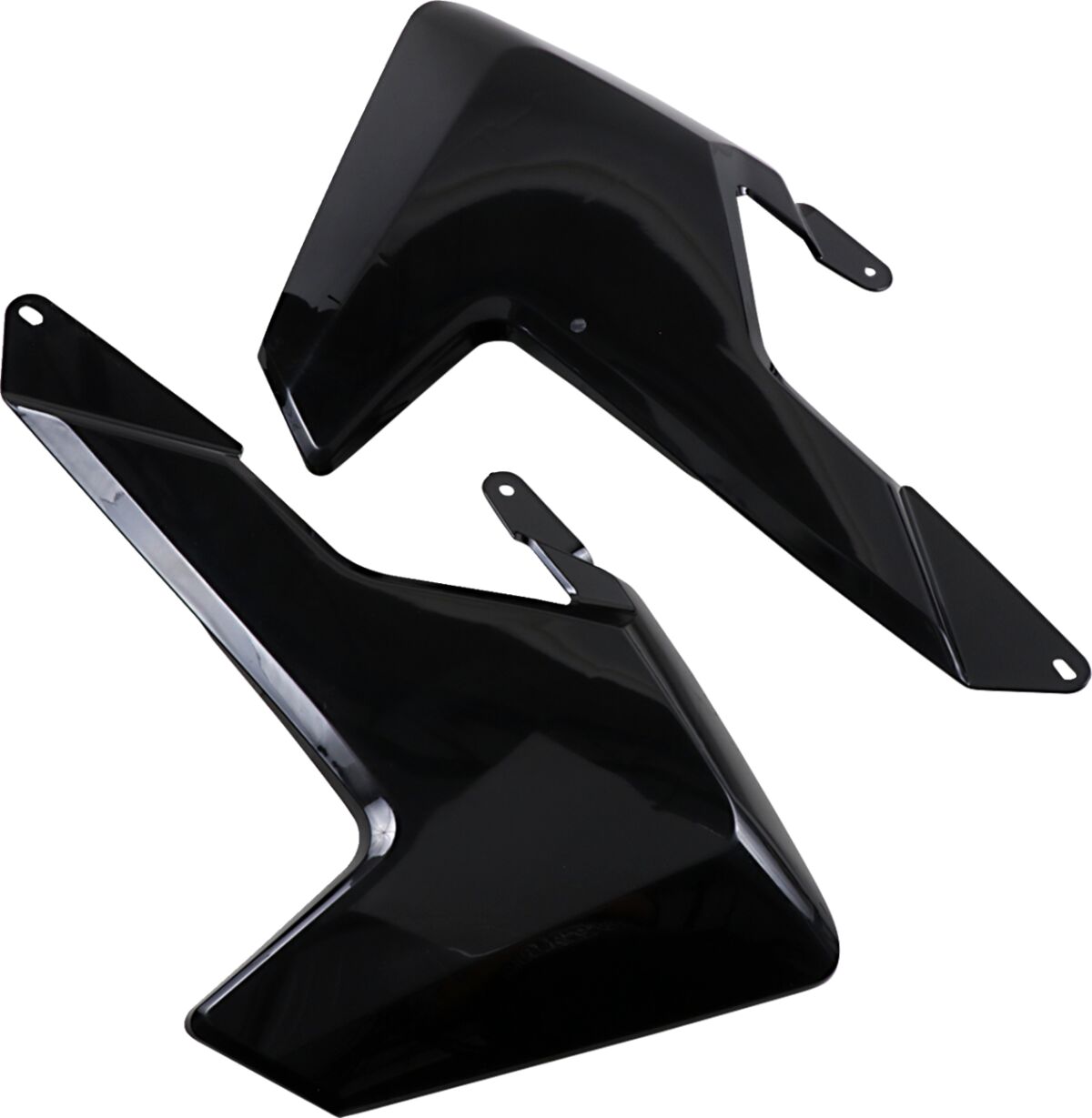 RADIATOR COVERS HUSQVARNA BLACK