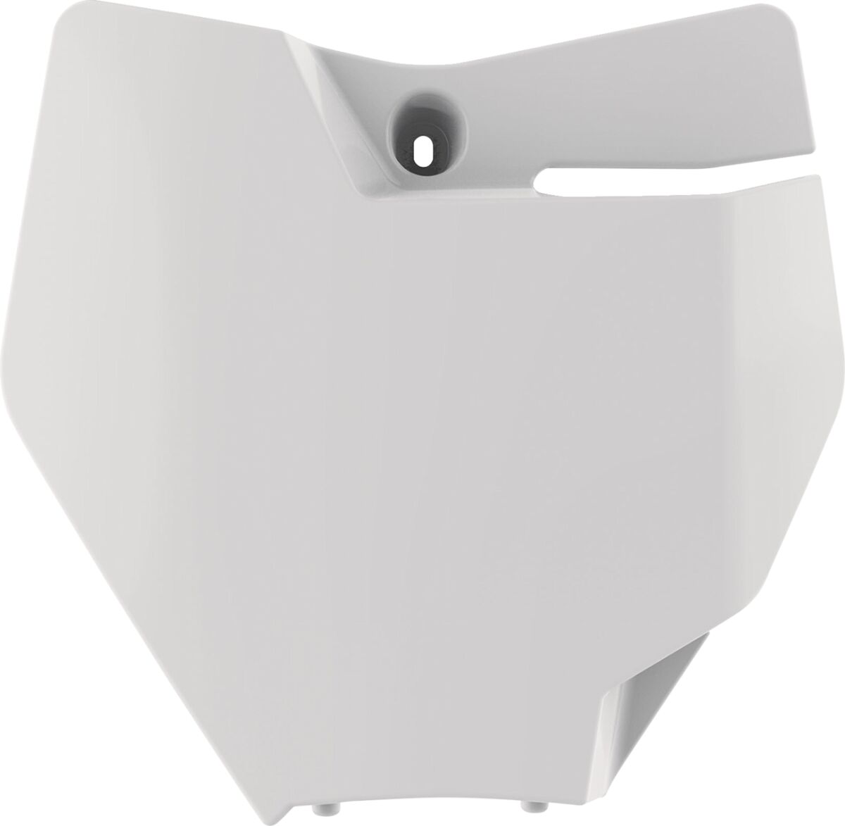 FRONT NUMBER PLATE WHITE