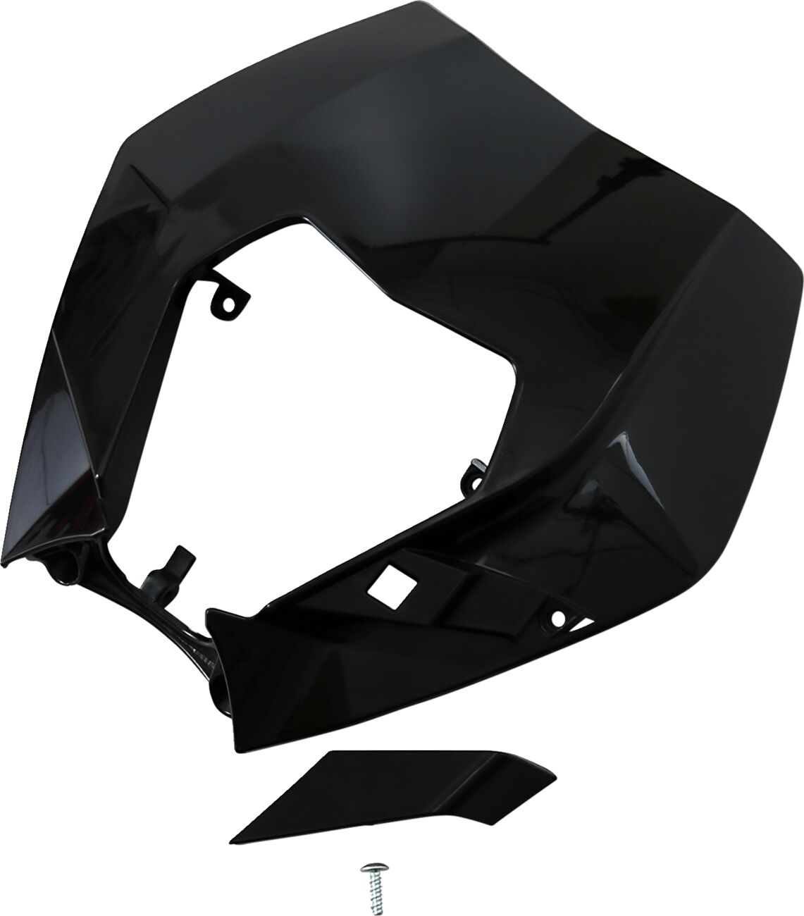 HEADLIGHT PLASTIC KTM BLACK