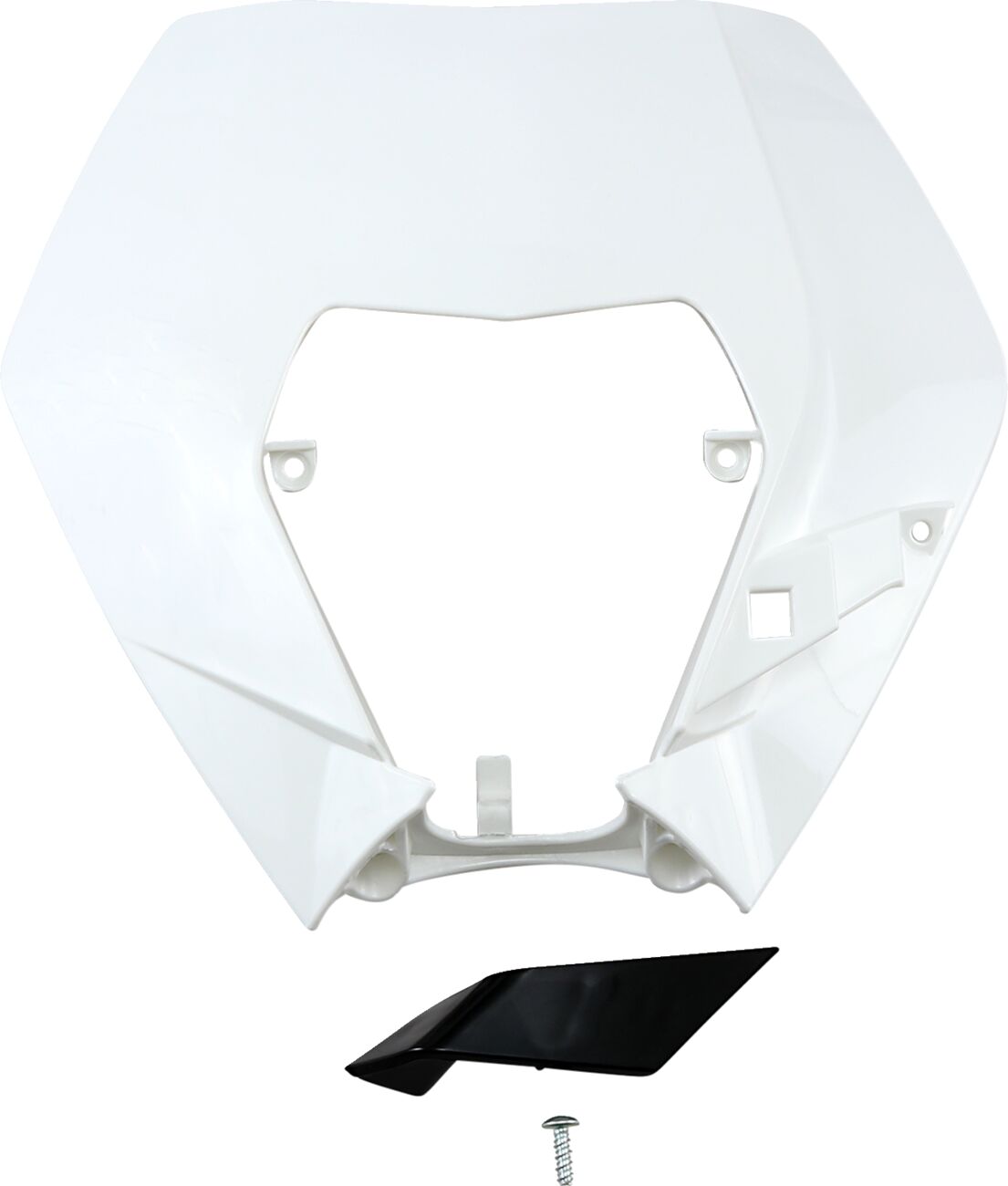 HEADLIGHT PLASTIC KTM WHITE