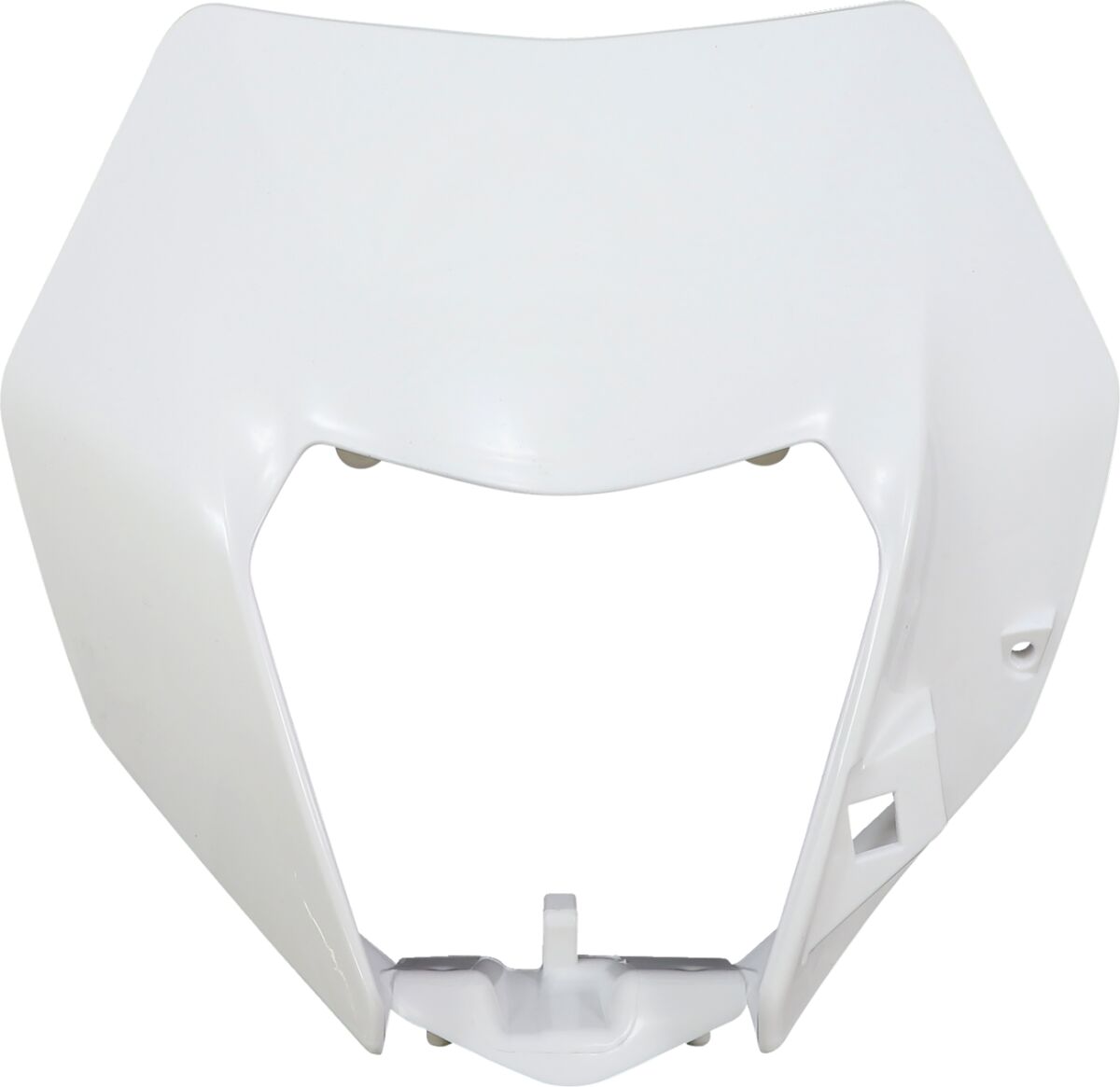 HEADLIGHT PLASTIC WHITE