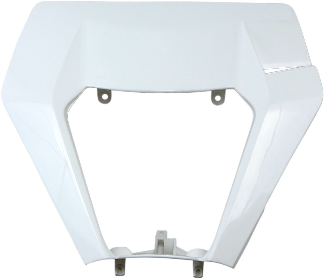HEADLIGHT PLASTIC WHITE