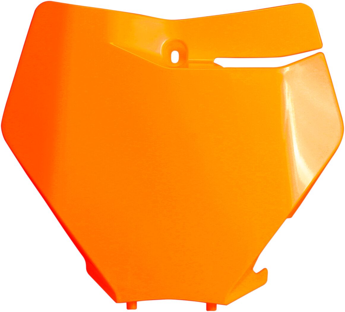 FRONT NUMBER PLATE FLUO ORANGE