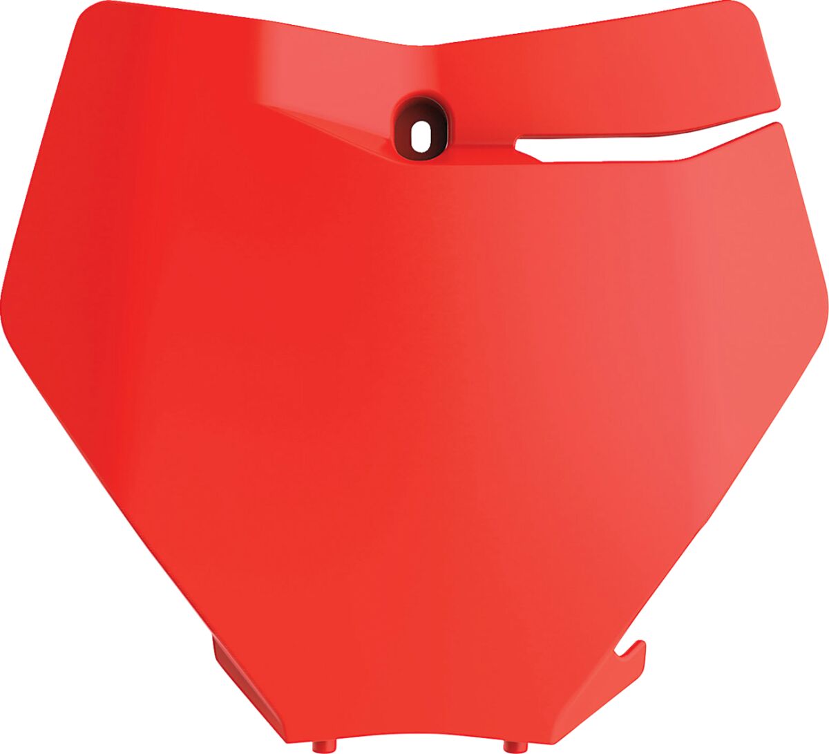 FRONT NUMBER PLATE FOR KTM FLUO ORANGE