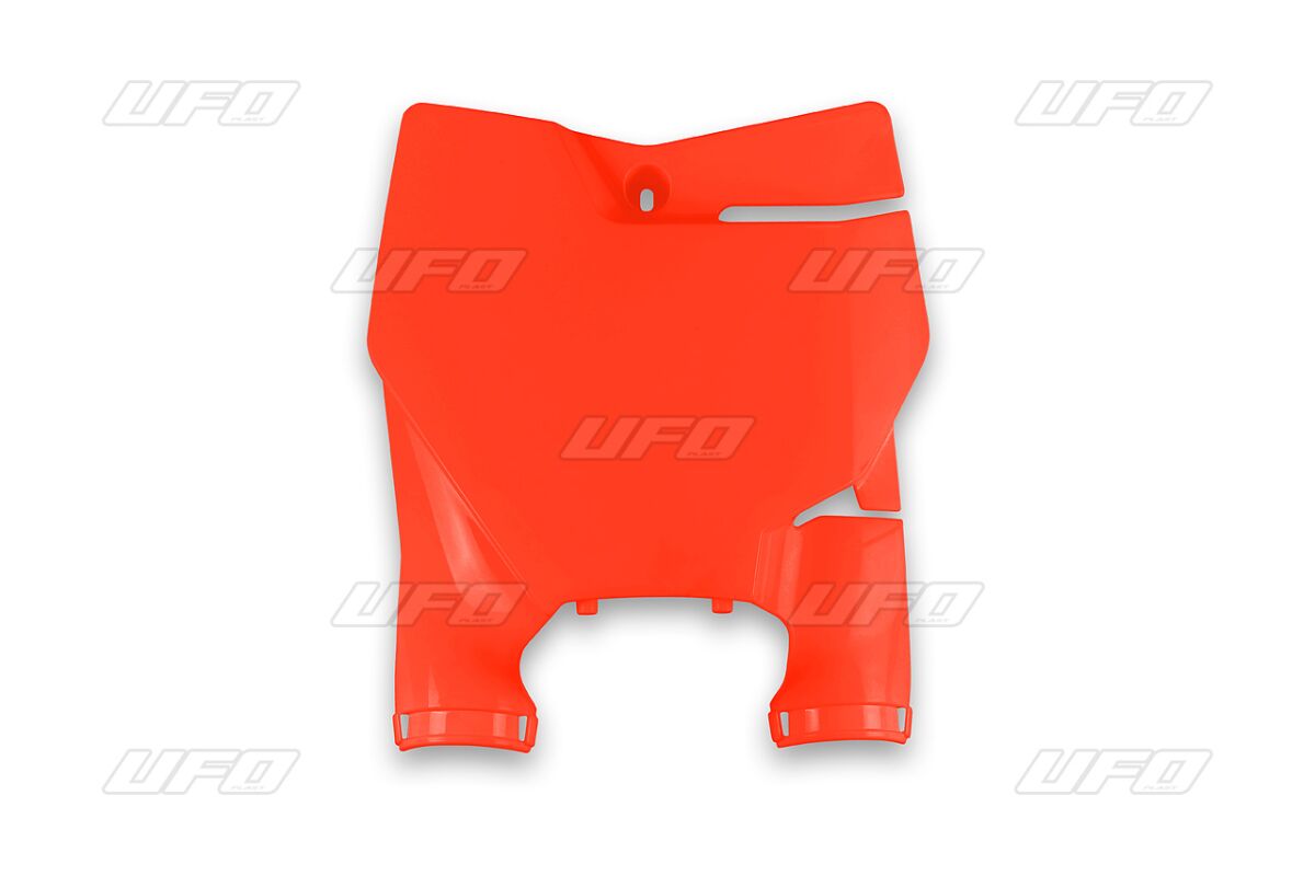 FRONT NUMBER PLATE STADIUM  SX85 18- FLUORESCENT ORANGE