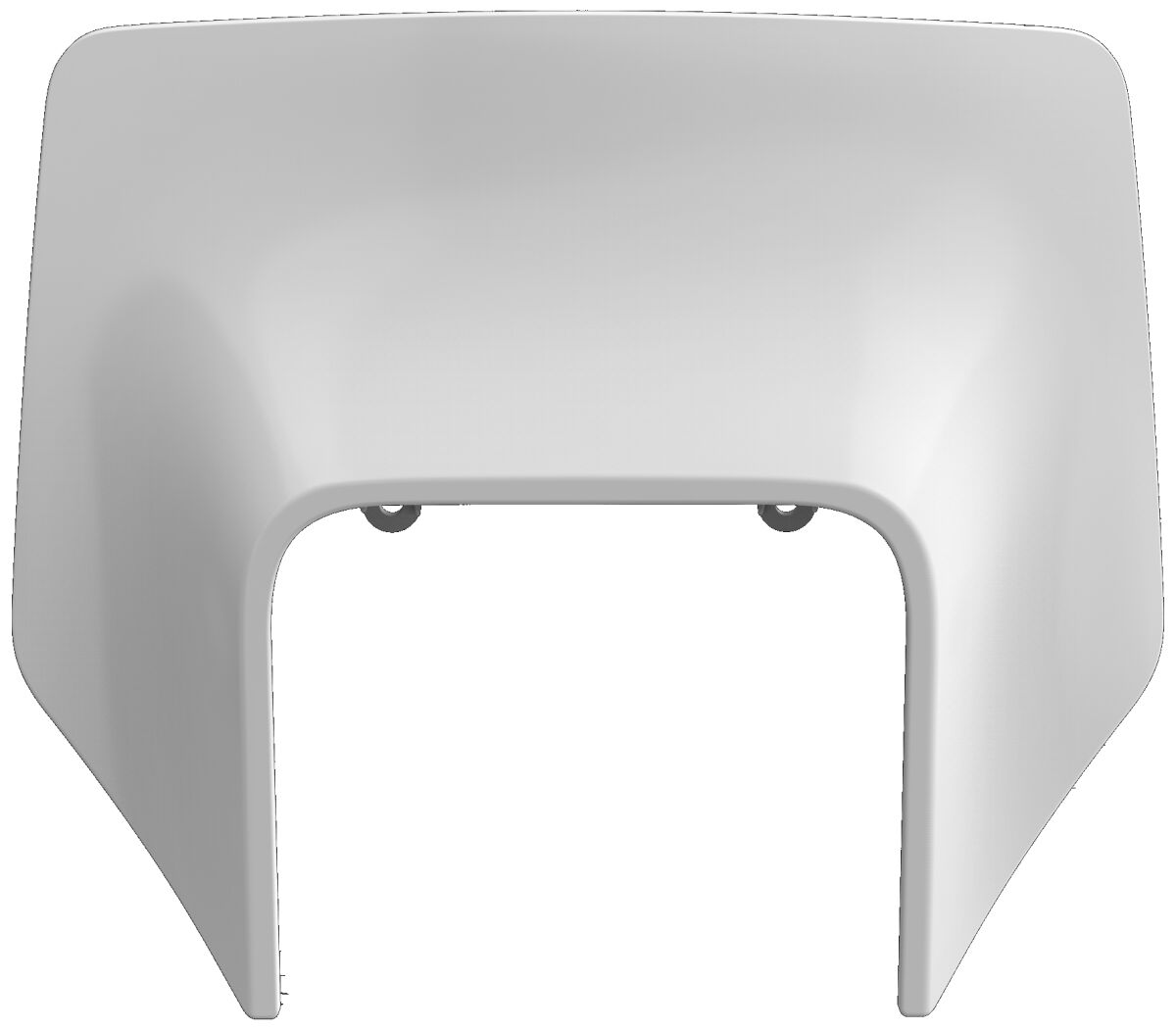HEADLIGHT MASK FOR HUSQVARNA WHITE