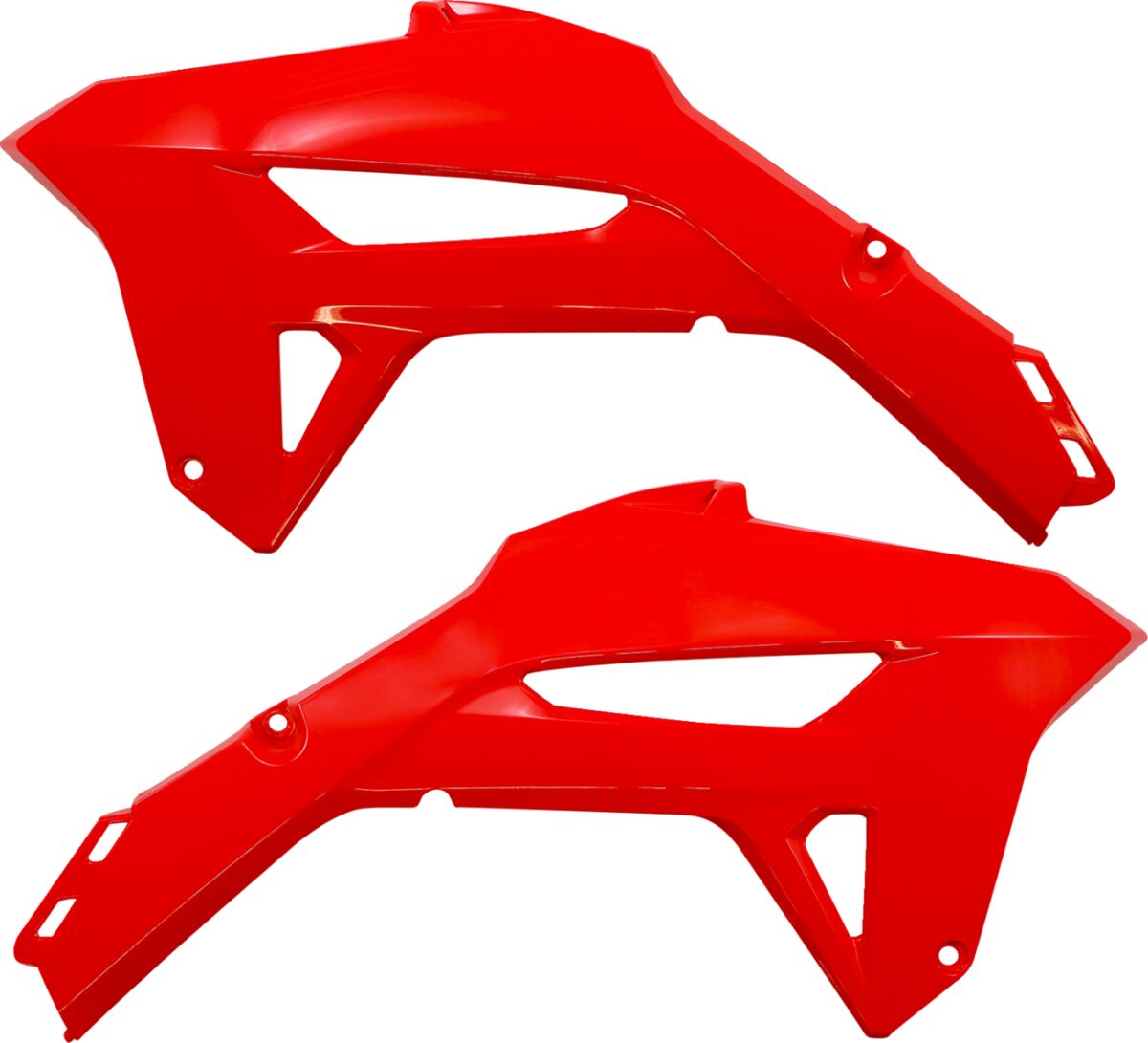 RADIATOR COVERS CRF 450 RED