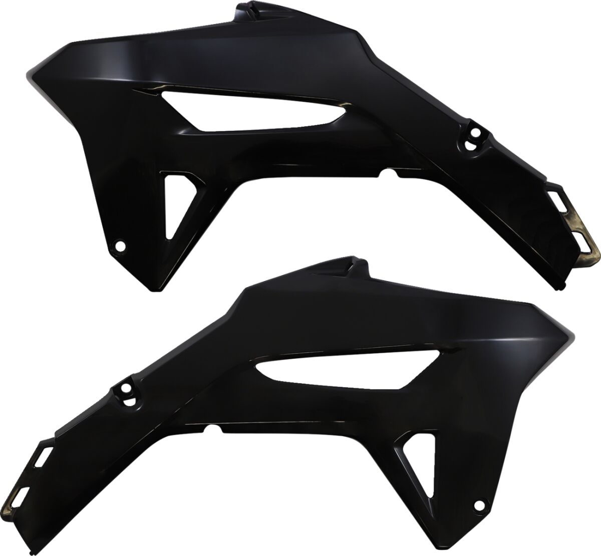 RADIATOR COVERS CRF 450 BLACK