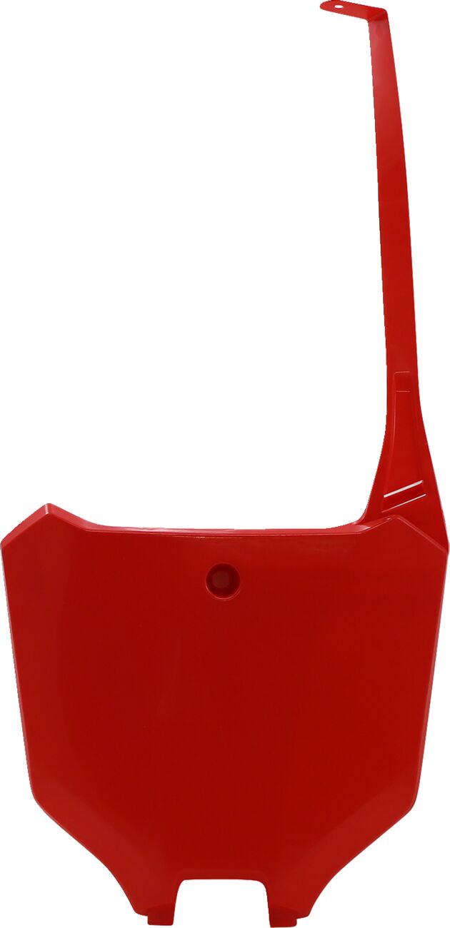 FRONT NUMBER PLATE CRF 450 RED
