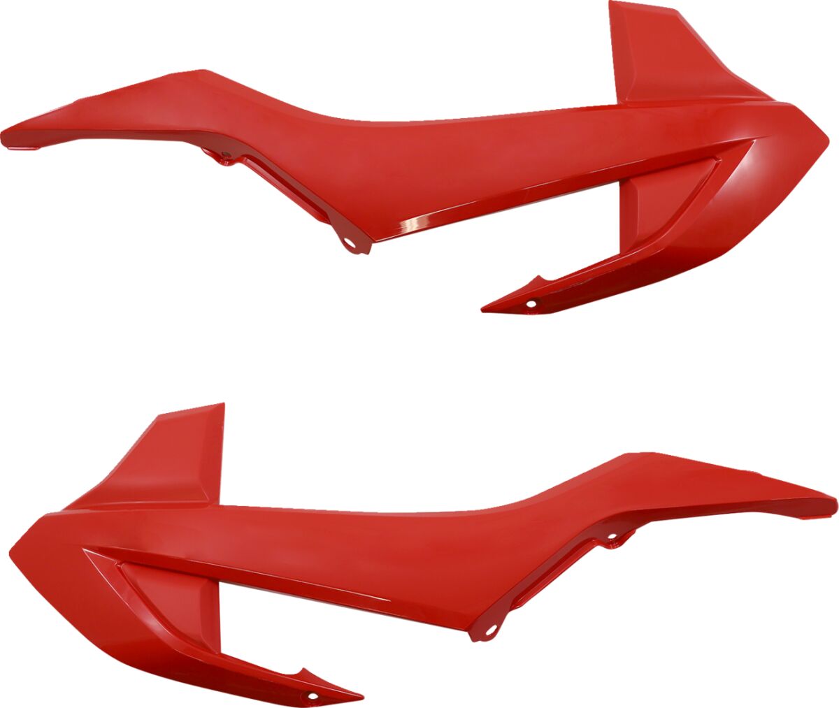 RADIATOR COVERS FOR GASGAS RED
