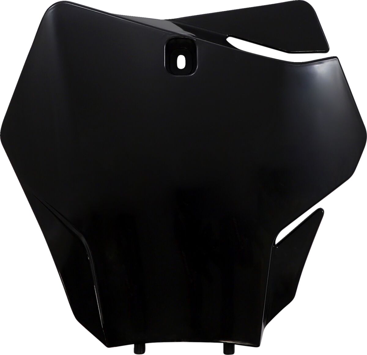 FRONT NUMBER PLATE FOR GASGAS 21- BLACK