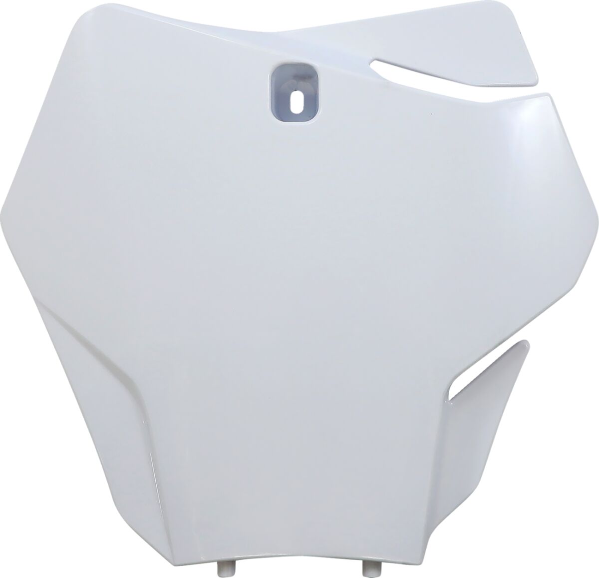 FRONT NUMBER PLATE FOR GASGAS 21- WHITE