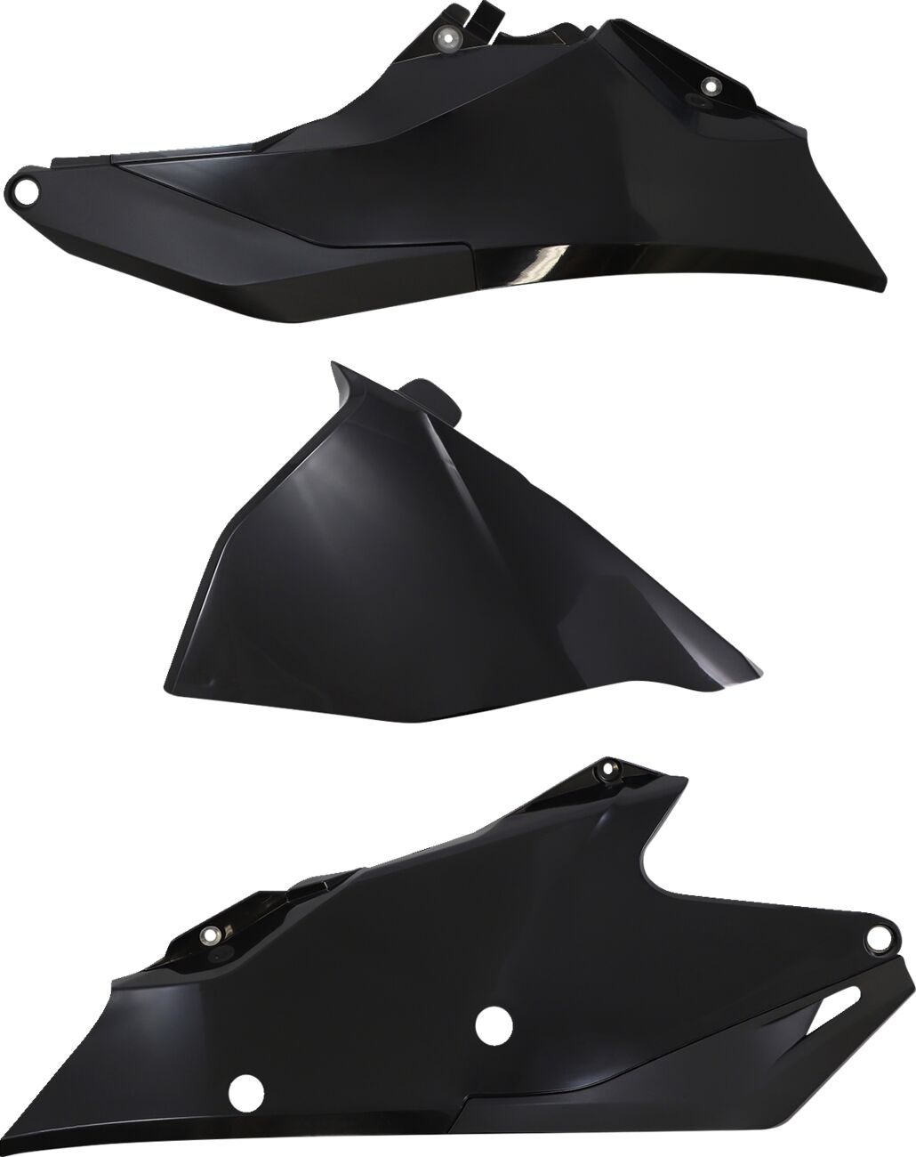 SIDE PANEL FOR GASGAS 21- BLACK