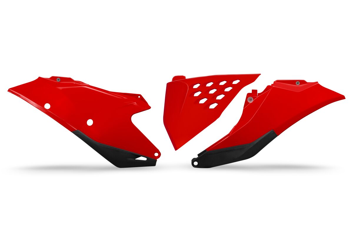 SIDE PANEL GASGAS VENTED 21- RED