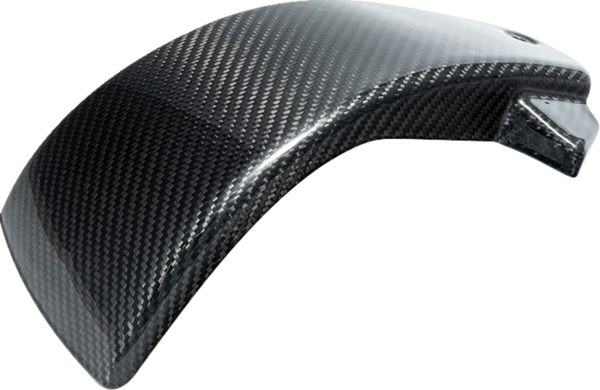 COVER SIDE LEFT CARBON FIBER GLOSS 2018-23 SOFTAIL