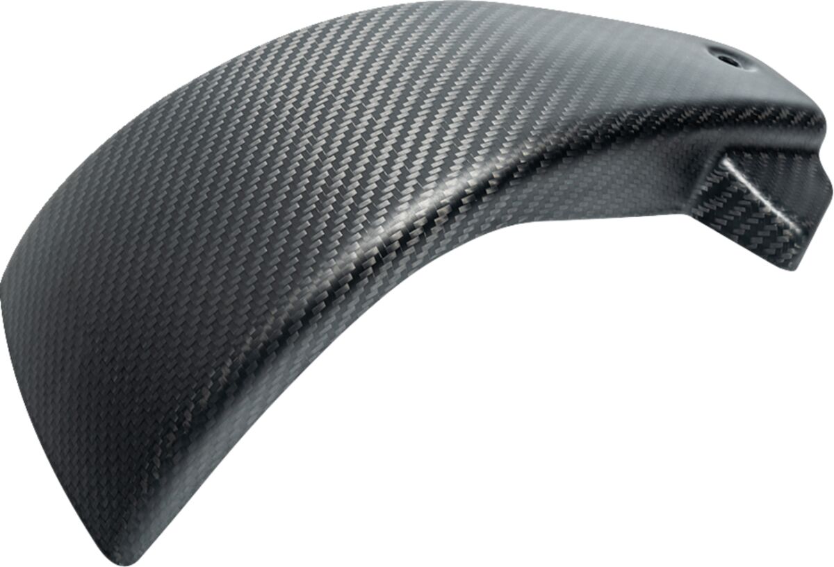 COVER SIDE LEFT CARBON FIBER MATTE 2018-23 SOFTAIL