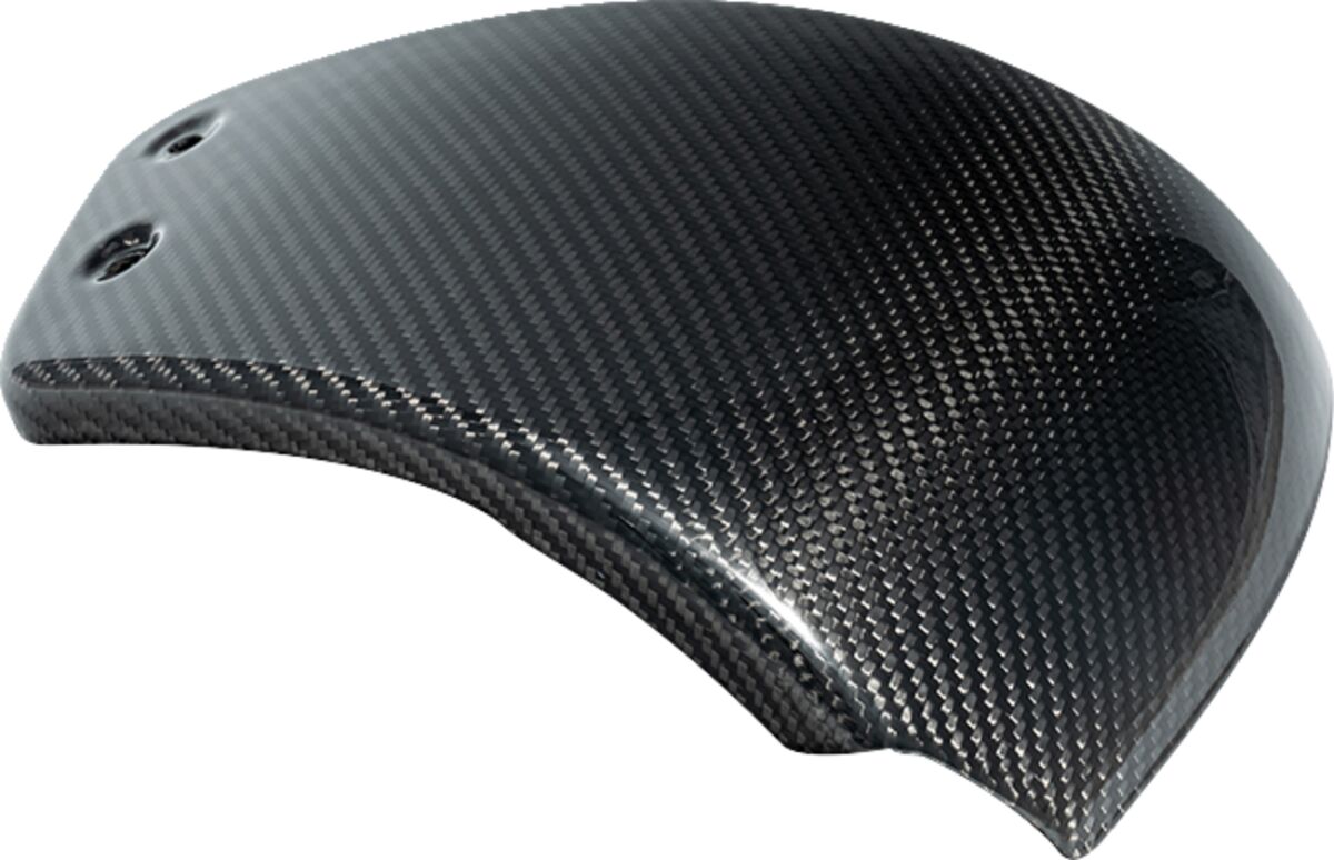 COVER SIDE RIGHT CARBON FIBER GLOSS 2018-23 SOFTAIL