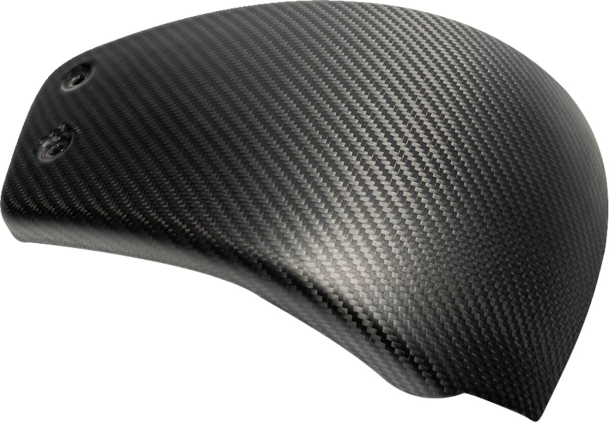 COVER SIDE RIGHT CARBON FIBER MATTE 2018-23 SOFTAIL