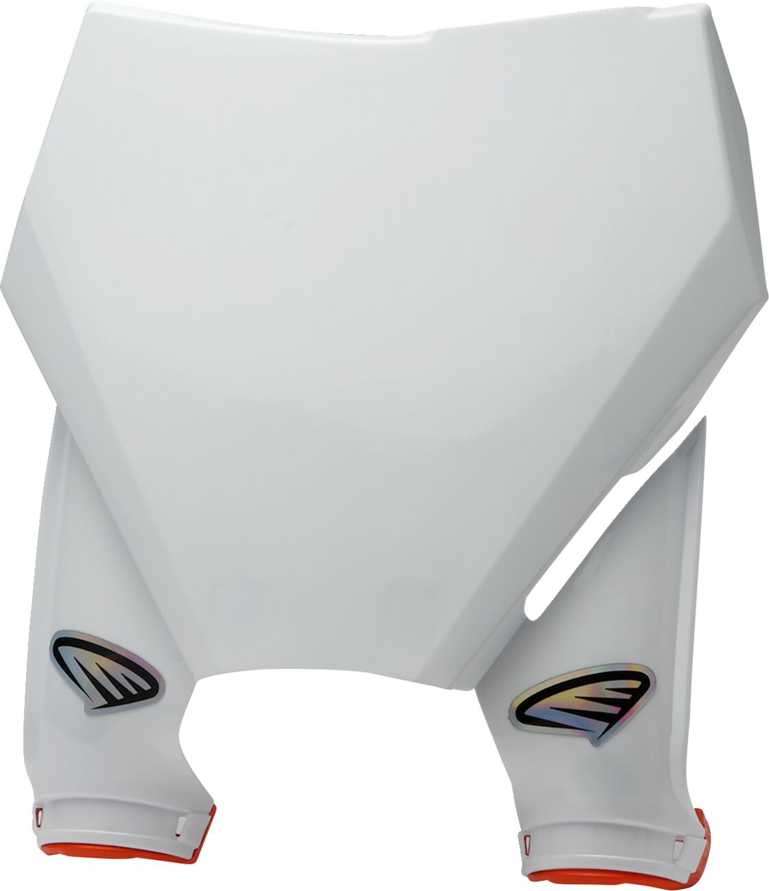 FRONT NUMBER PLATE KTM STADIUM WHITE