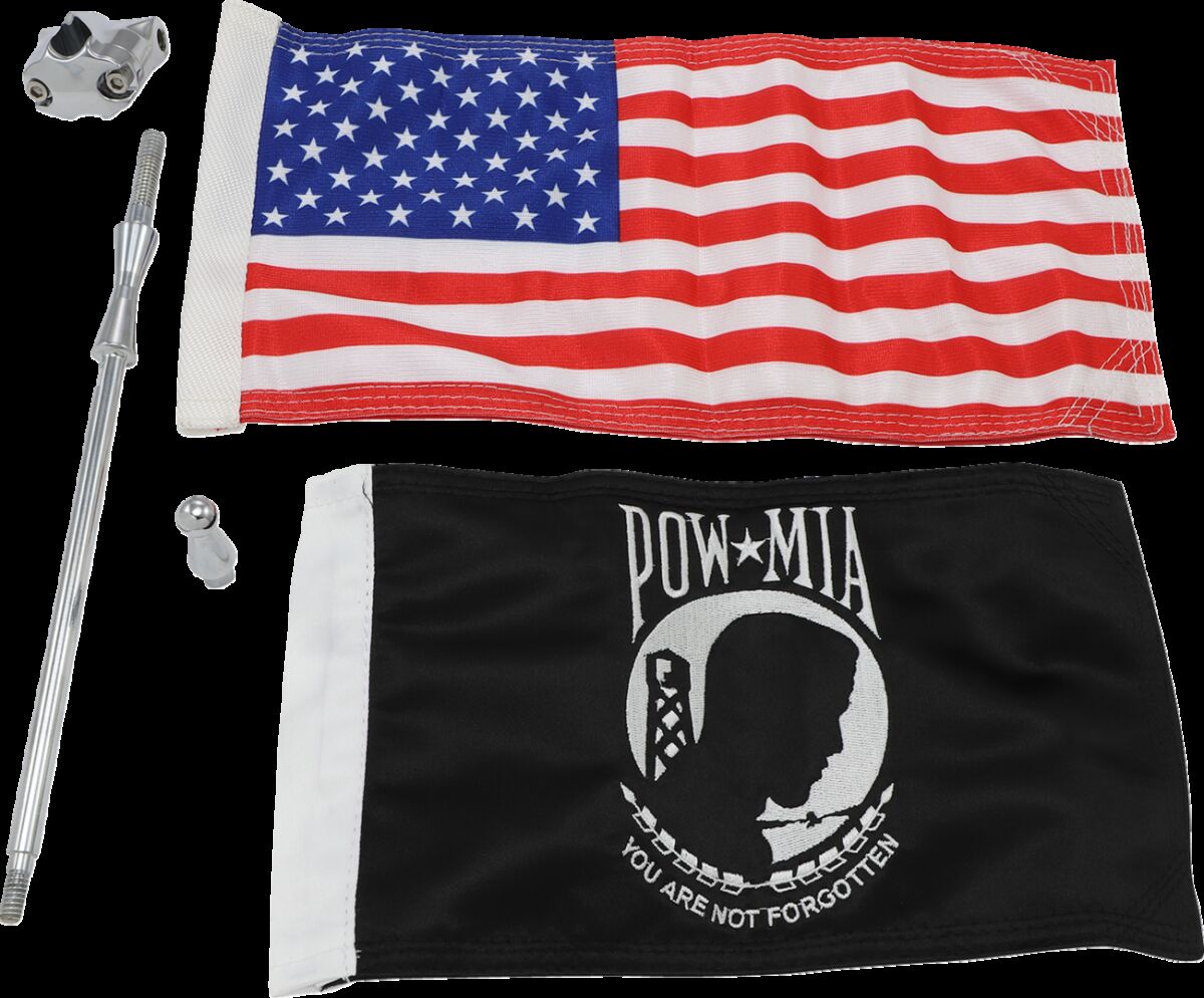 FLAG W/1/2" VERTICAL MNT