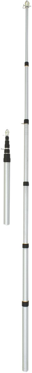 FLAG POLE COLLAPSABLE SILVER