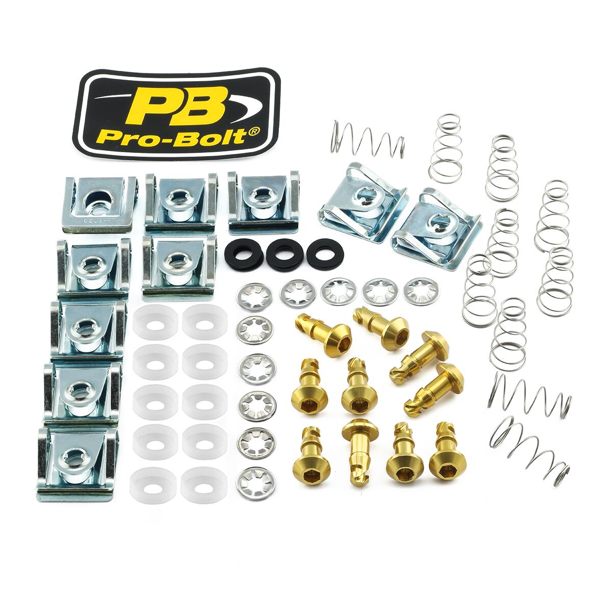 Quick Release Stud 17mm Gold