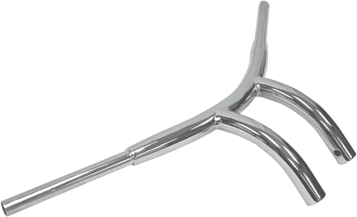 HANDLEBAR 1.5" SUPER RADIUS T-BAR CHROME