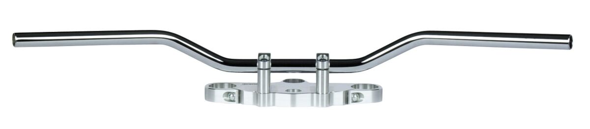 HANDLEBAR CLASSIC LOW STEEL Ø 22 BLACK