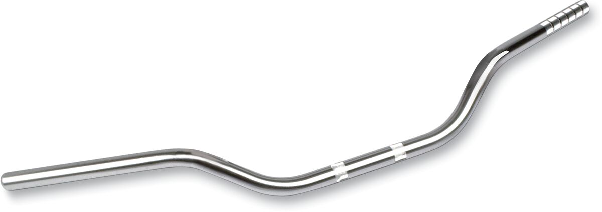 HANDLEBAR OFFROAD HIGH ALUMINIUM Ø 22 SILVER