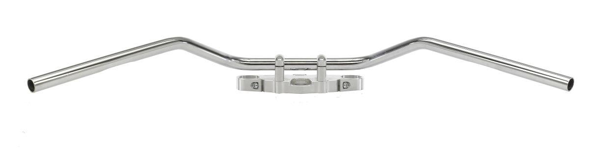 HANDLEBAR ROADSTAR MEDIUM STEEL Ø 25.4 CHROME PLATED