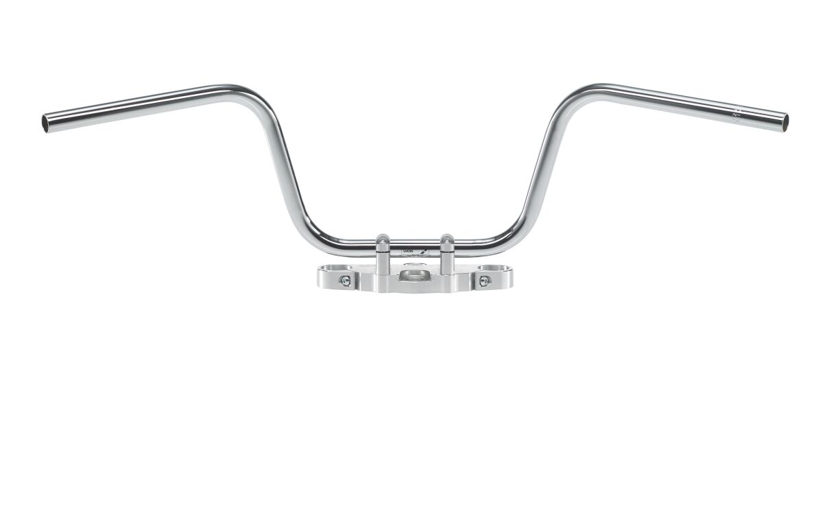 HANDLEBAR APEHANGER STEEL Ø 25.4 CHROME PLATED