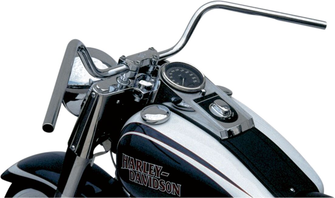 HANDLEBAR MYSTIC HIGH STEEL Ø 25.4 CHROME PLATED, CABLE INDENT