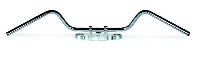 HANDLEBAR MYSTIC HIGH STEEL Ø 25.4 CHROME PLATED