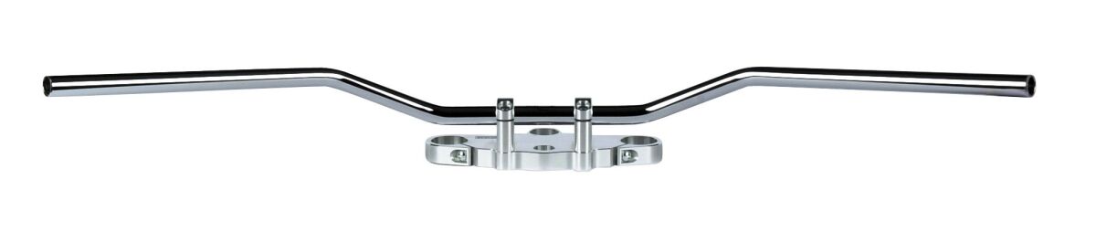 HANDLEBAR ROADSTAR WIDE STEEL Ø 22 CHROME PLATED