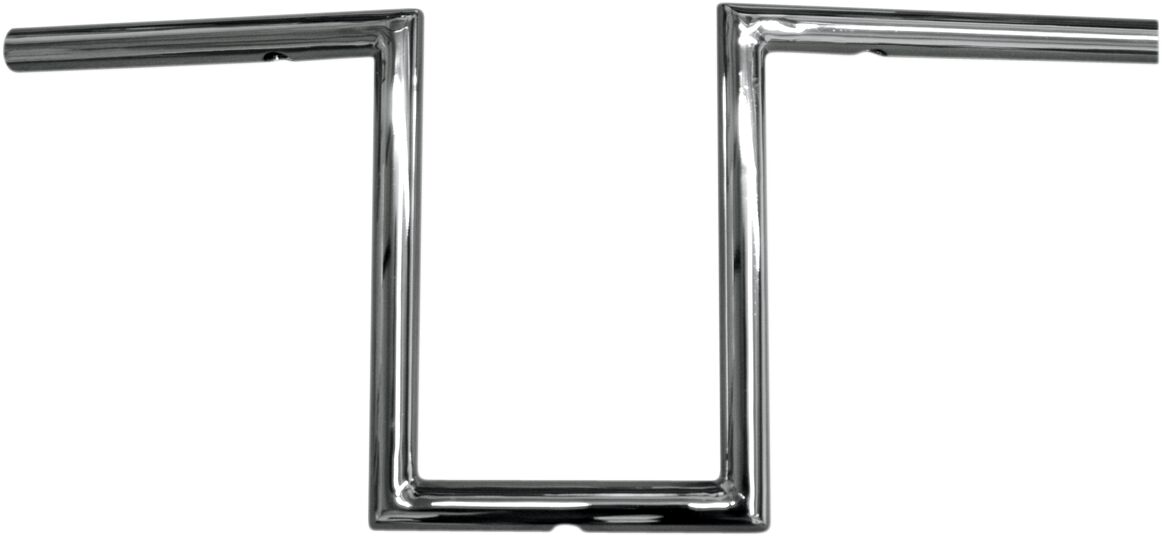 1" NARROW Z-BARS 10" RISE CHROME UNIVERSAL