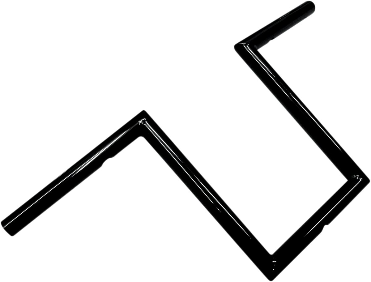 1" NARROW Z-BARS 10" RISE BLACK UNIVERSAL