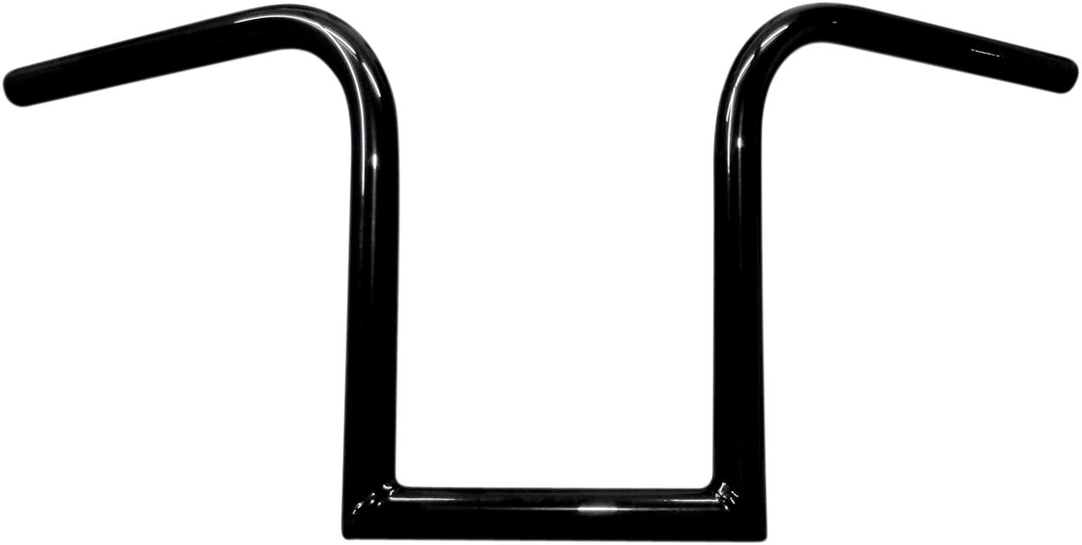 1" NARROW BOURBON APE BARS 12" RISE BLACK UNIVERSAL