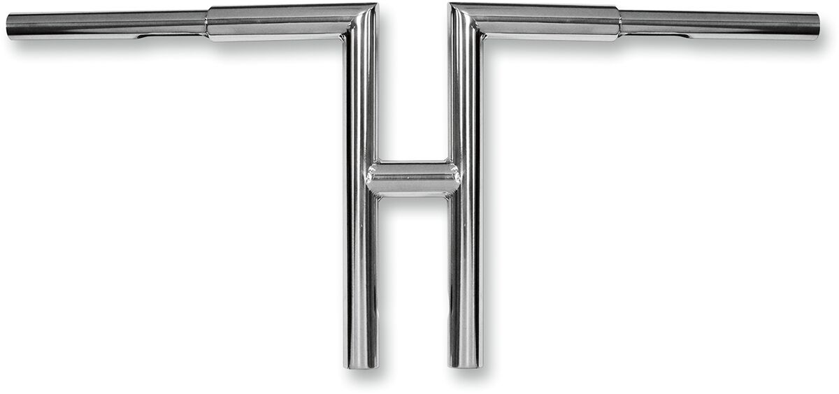1.25" MITER T-BARS 12" TALL CHROME HD
