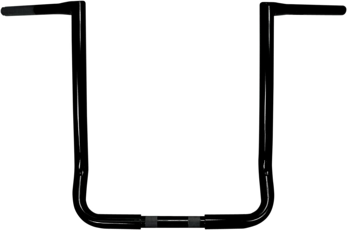 18" BAGGER TWIN PEAKS APE HANGER - 1.25" BLACK