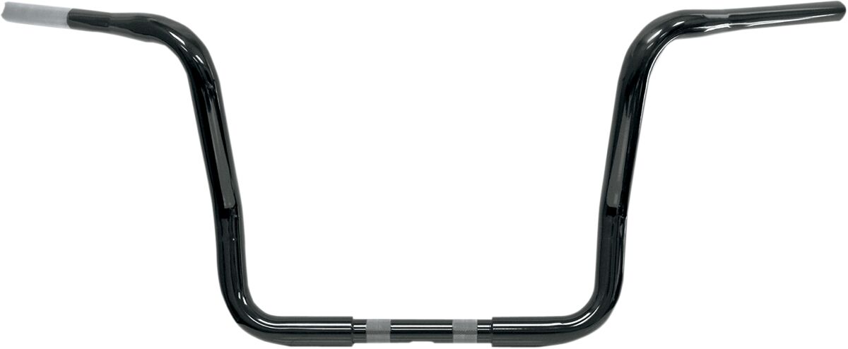 GLOSS BLACK 1 1/4" BUFFALO 17" APE HANGER TOURING BARS