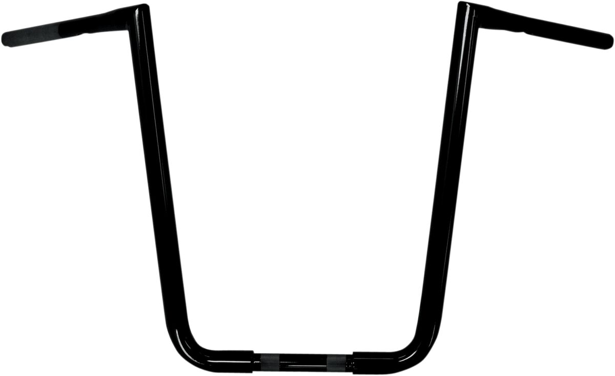 19" TWIN PEAKS APE HANGER - 1.25" BLACK