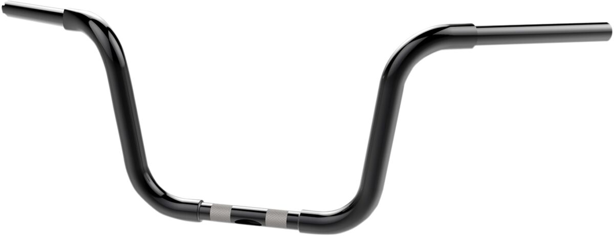 HANDLEBAR 1-1/4" BOBBER 10" APE HANGER W/ETC CONTROL BLACK