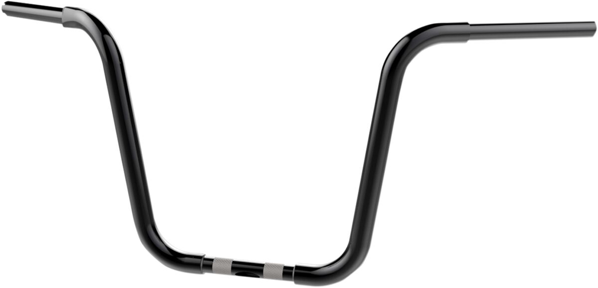 HANDLEBAR 1-1/4" BOBBER 14" APE HANGER W/ETC CONTROL BLACK