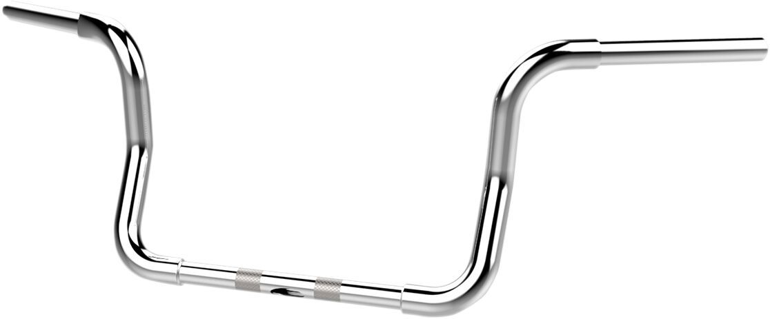 HANDLEBAR 1-1/4" BOBBER 10" APE HANGER FOR ELECTRONIC THROTTLE CONTROL CHROME