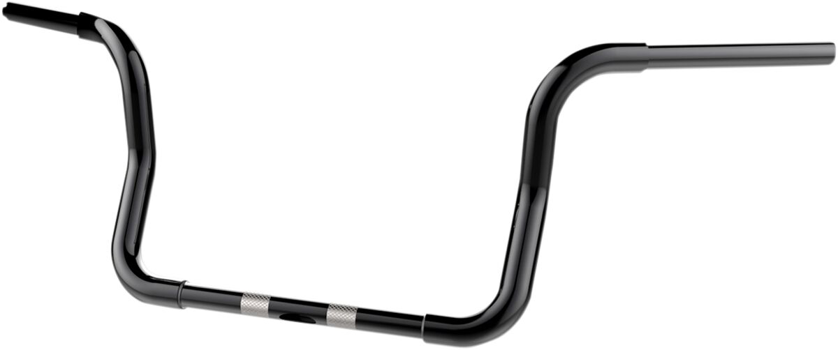 HANDLEBAR 1-1/4" BOBBER 10" APE HANGER W/ETC CONTROL BLACK
